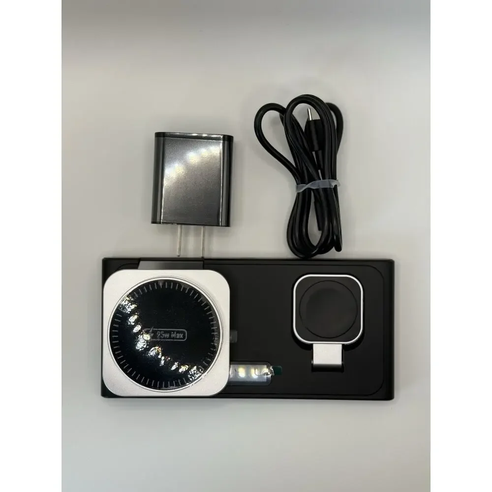 3-in-1 MagSafe Wireless Charging Station for iPhone, Apple Watch, AirPods